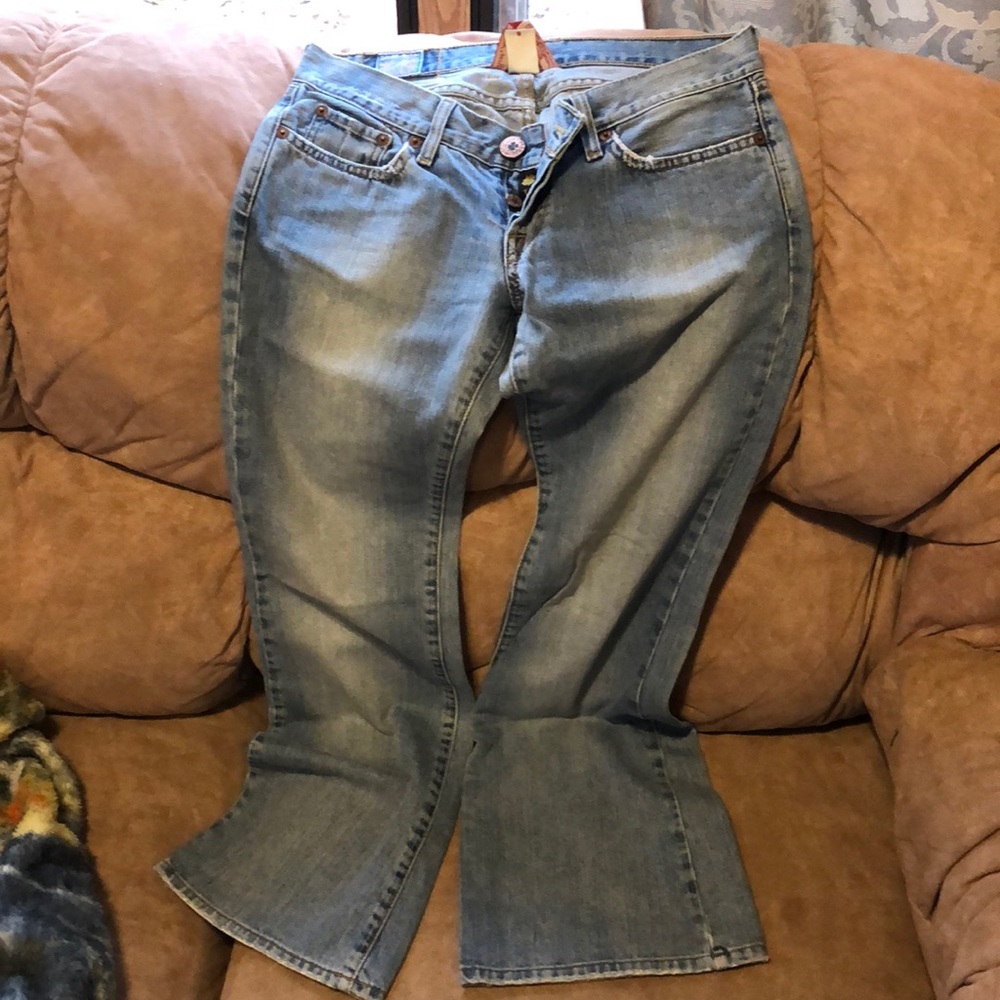Lucky Brand jeans.